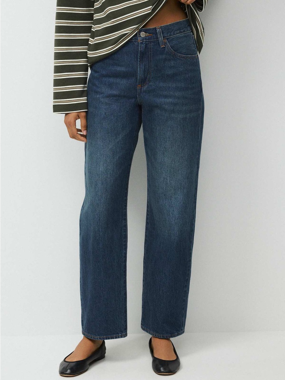Denim Forum The '90s Marlo Hi-Rise Baggy Jean size 29